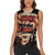 Together We Stand Women Sleeveless Polo Shirt African American - Wonder Print Shop