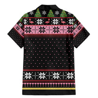 Flamingo Make Me Happy Christmas Tree Family Matching Mermaid Dress and Hawaiian Shirt Human Make My Head Hurt - Wonder Print Shop