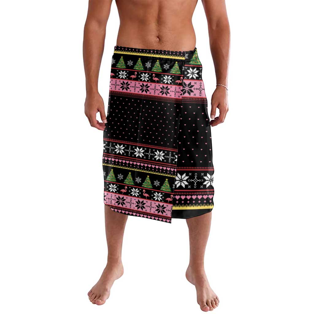 Flamingo Make Me Happy Christmas Tree Lavalava Human Make My Head Hurt - Wonder Print Shop
