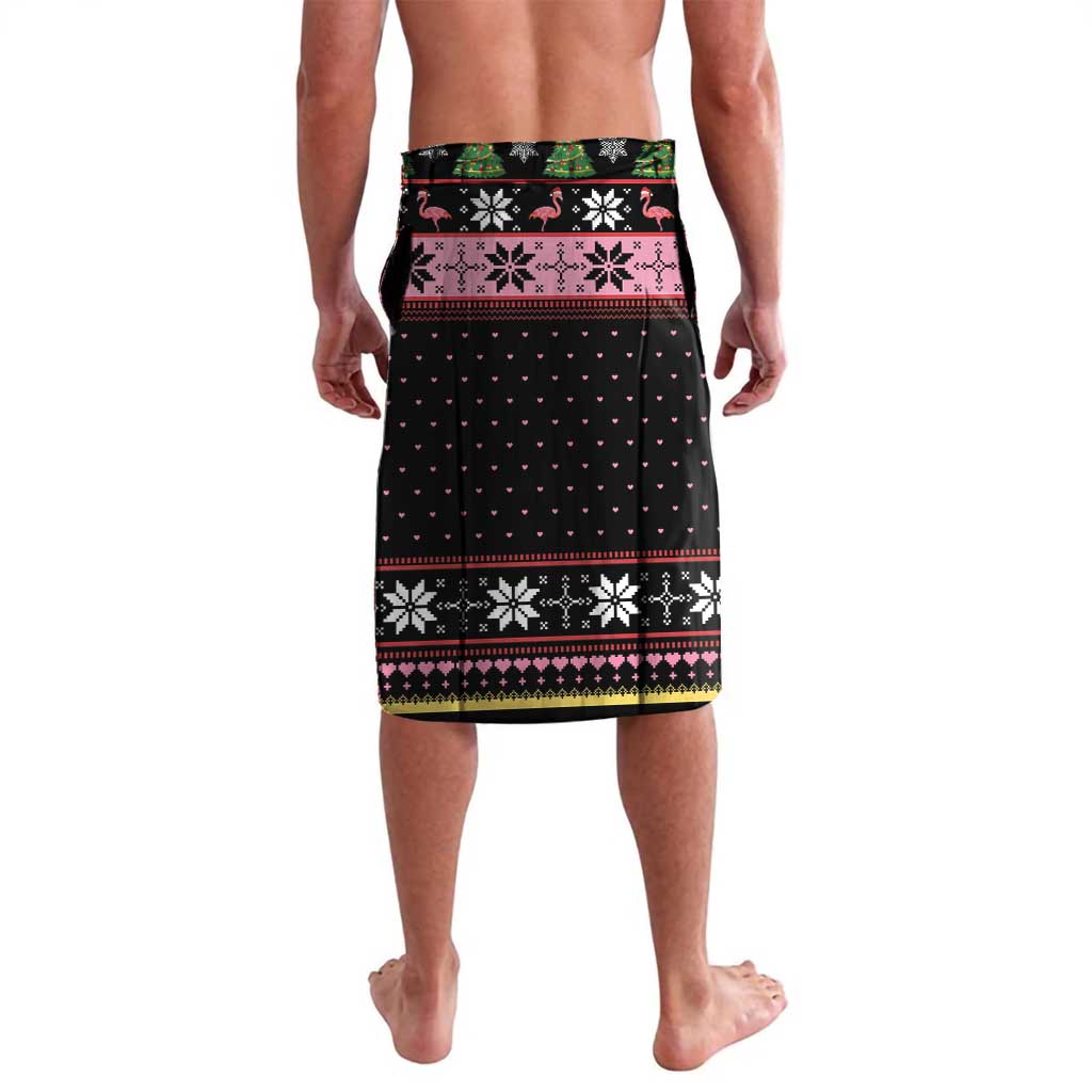 Flamingo Make Me Happy Christmas Tree Lavalava Human Make My Head Hurt - Wonder Print Shop