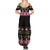 Flamingo Make Me Happy Christmas Tree Summer Maxi Dress Human Make My Head Hurt - Wonder Print Shop
