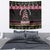 Flamingo Make Me Happy Christmas Tree Tapestry Human Make My Head Hurt - Wonder Print Shop