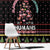Flamingo Make Me Happy Christmas Tree Window Curtain Human Make My Head Hurt - Wonder Print Shop