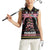 Flamingo Make Me Happy Christmas Tree Women Sleeveless Polo Shirt Human Make My Head Hurt - Wonder Print Shop