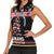 Flamingo Make Me Happy Christmas Tree Women Sleeveless Polo Shirt Human Make My Head Hurt - Wonder Print Shop