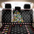 Hippie Xmas Back Car Seat Cover Hippie Flower Christmas Tree - Wonder Print Shop