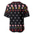 Hippie Xmas Baseball Jersey Hippie Flower Christmas Tree - Wonder Print Shop