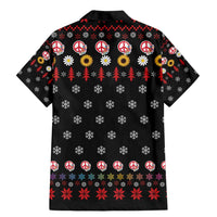 Hippie Xmas Family Matching Mermaid Dress and Hawaiian Shirt Hippie Flower Christmas Tree - Wonder Print Shop