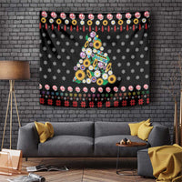 Hippie Xmas Tapestry Hippie Flower Christmas Tree - Wonder Print Shop