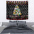 Hippie Xmas Tapestry Hippie Flower Christmas Tree - Wonder Print Shop