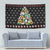 Hippie Xmas Tapestry Hippie Flower Christmas Tree - Wonder Print Shop