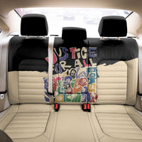 African Stand Firm Justice Now Back Car Seat Cover