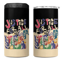 African Stand Firm Justice Now 4 in 1 Can Cooler Tumbler