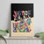 African Stand Firm Justice Now Canvas Wall Art