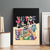 African Stand Firm Justice Now Canvas Wall Art