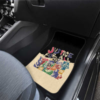 African Stand Firm Justice Now Car Mats
