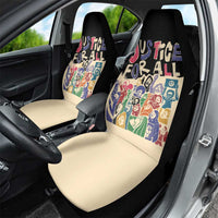 African Stand Firm Justice Now Car Seat Cover