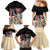 African Stand Firm Justice Now Family Matching Mermaid Dress and Hawaiian Shirt