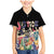African Stand Firm Justice Now Family Matching Mermaid Dress and Hawaiian Shirt