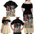 African Stand Firm Justice Now Family Matching Off Shoulder Maxi Dress and Hawaiian Shirt