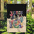 African Stand Firm Justice Now Garden Flag