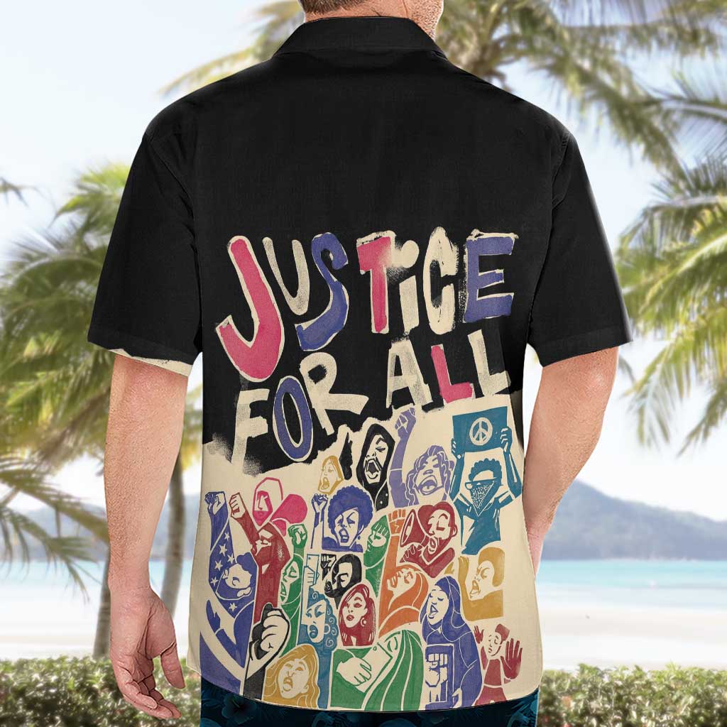 African Stand Firm Justice Now Hawaiian Shirt