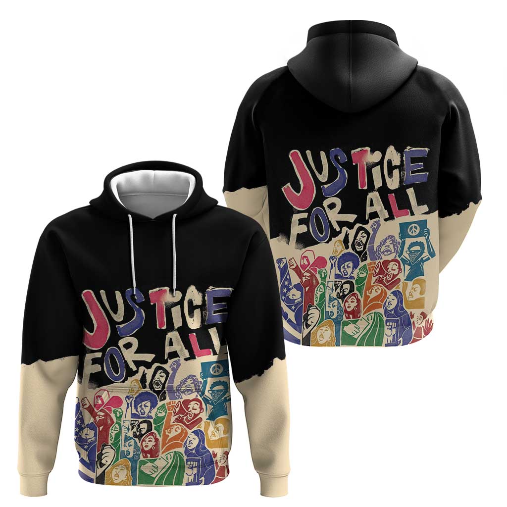 African Stand Firm Justice Now Hoodie