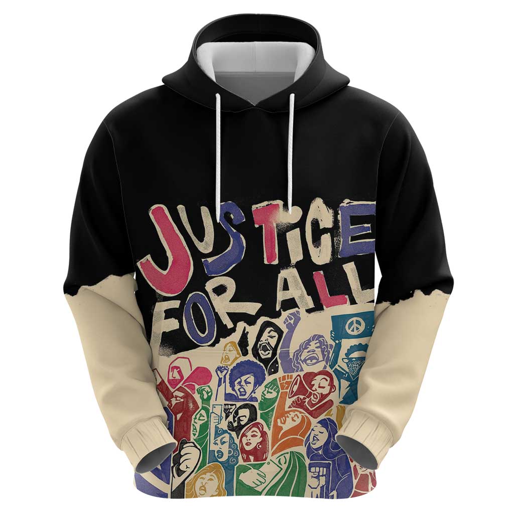 African Stand Firm Justice Now Hoodie