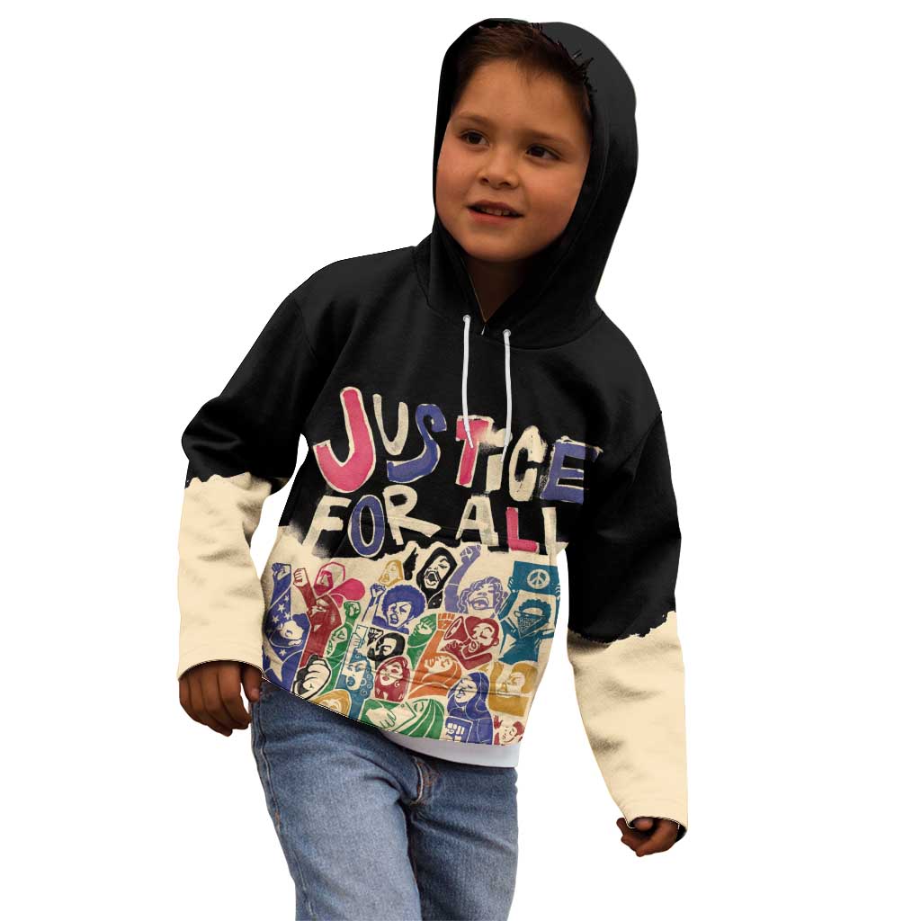 African Stand Firm Justice Now Kid Hoodie