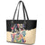 African Stand Firm Justice Now Leather Tote Bag