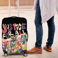 African Stand Firm Justice Now Luggage Cover