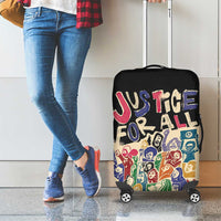 African Stand Firm Justice Now Luggage Cover