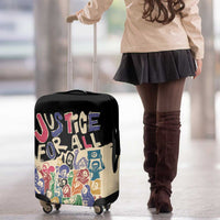 African Stand Firm Justice Now Luggage Cover