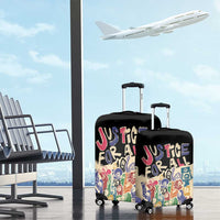African Stand Firm Justice Now Luggage Cover
