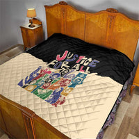 African Stand Firm Justice Now Quilt