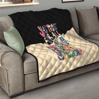 African Stand Firm Justice Now Quilt