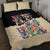African Stand Firm Justice Now Quilt Bed Set
