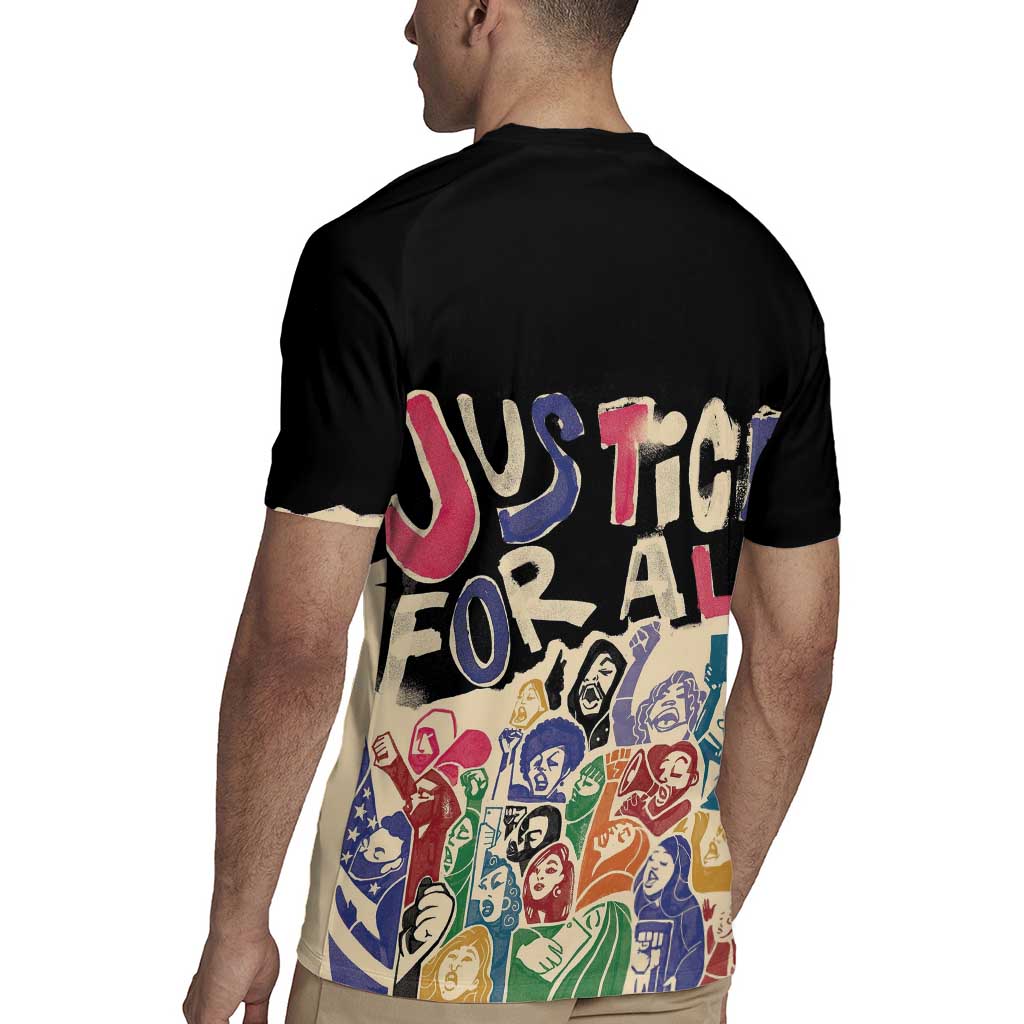 African Stand Firm Justice Now Rugby Jersey