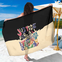 African Stand Firm Justice Now Sarong