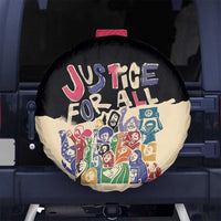 African Stand Firm Justice Now Spare Tire Cover