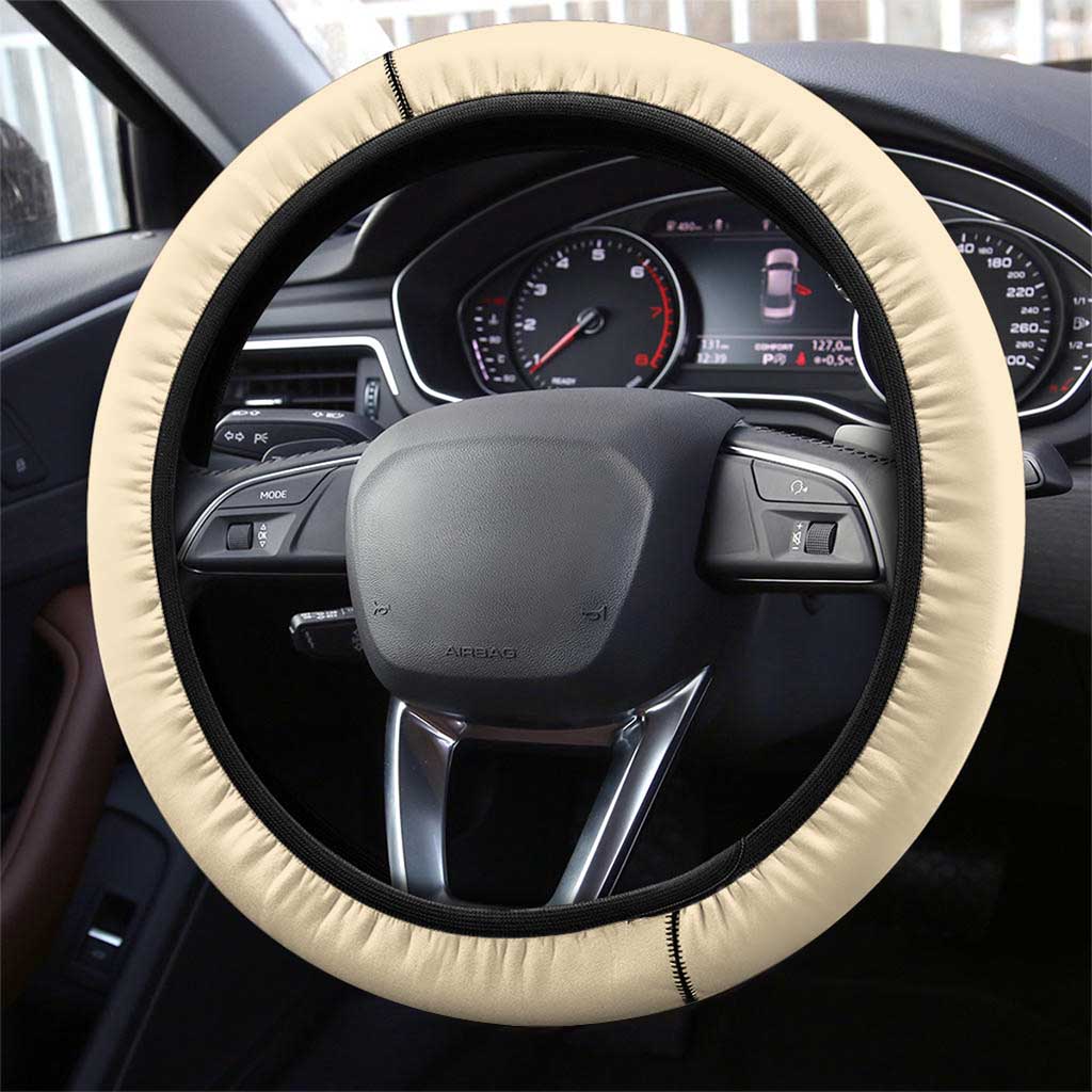 African Stand Firm Justice Now Steering Wheel Cover