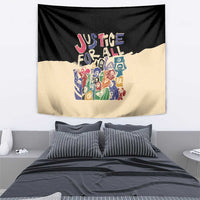 African Stand Firm Justice Now Tapestry