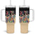 African Stand Firm Justice Now Tumbler With Handle