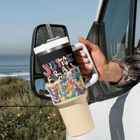 African Stand Firm Justice Now Tumbler With Handle