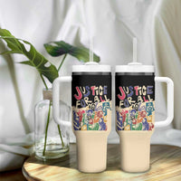 African Stand Firm Justice Now Tumbler With Handle