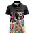 African Stand Firm Justice Now Women Polo Shirt