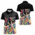 African Stand Firm Justice Now Women Polo Shirt
