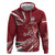 Latvia Hoodie Latvian Lion Traditional Pattern