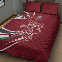 Latvia Quilt Bed Set Latvian Lion Traditional Pattern