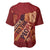 Justice To The People Baseball Jersey African Raised Fist